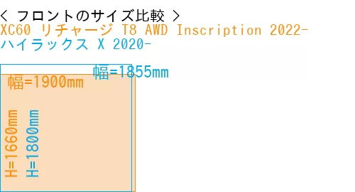 #XC60 リチャージ T8 AWD Inscription 2022- + ハイラックス X 2020-